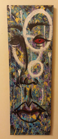 "Slim Sir" Original 24x8 By Tanis Clay
