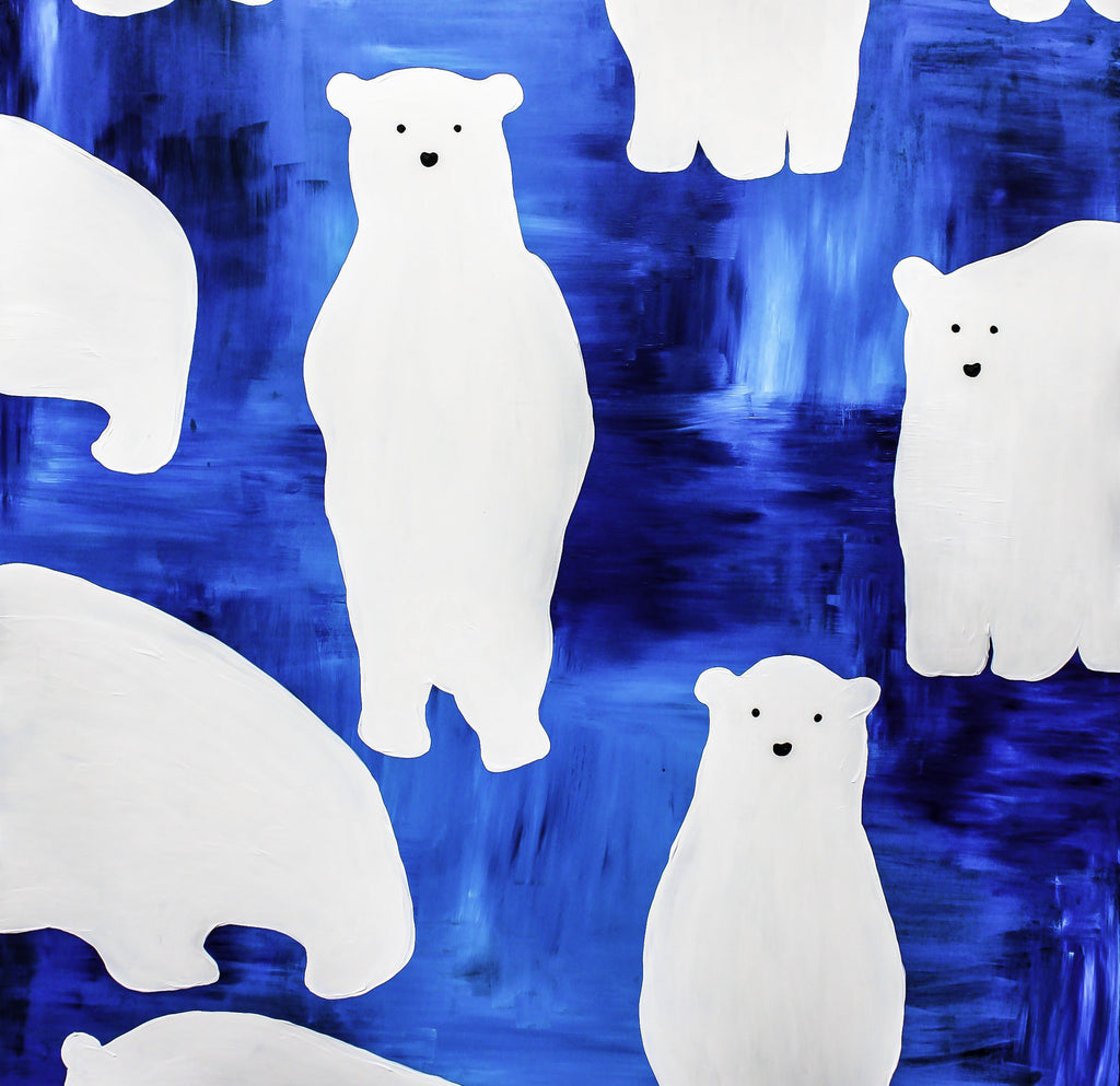 Polar Bear Painting at Mad River! (12/16/13)