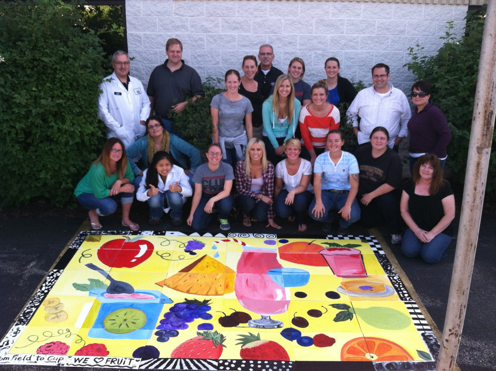 #4. Corporate Team Building Mural Painting Package