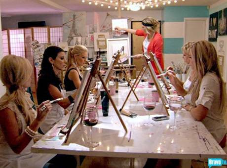 Real Housewives Painting Party Package